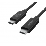 BELKIN USB4 240W 20GBPS καλώδιο 2M - ΜΑΥΡΟ - INZ004bt2MBK