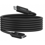BELKIN USB4 240W 20GBPS καλώδιο 2M - ΜΑΥΡΟ - INZ004bt2MBK