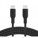 Belkin BOOST↑CHARGE™ USB-C® to USB-C Braided silicone Cable 100W - Μαύρο - CAB014bt2MBK
