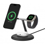 BELKIN BOOST^CHARGE™ Pro 3-σε-1 Μαγνητική βάση MAGSAFE 15W με Qi2 - ΜΑΥΡΟ - WIZ023vfBK 