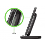 Belkin WIB002vfBK 15W Wireless Charging Stand + QC™ 3.0 24W Wall ChargerΜαύρο