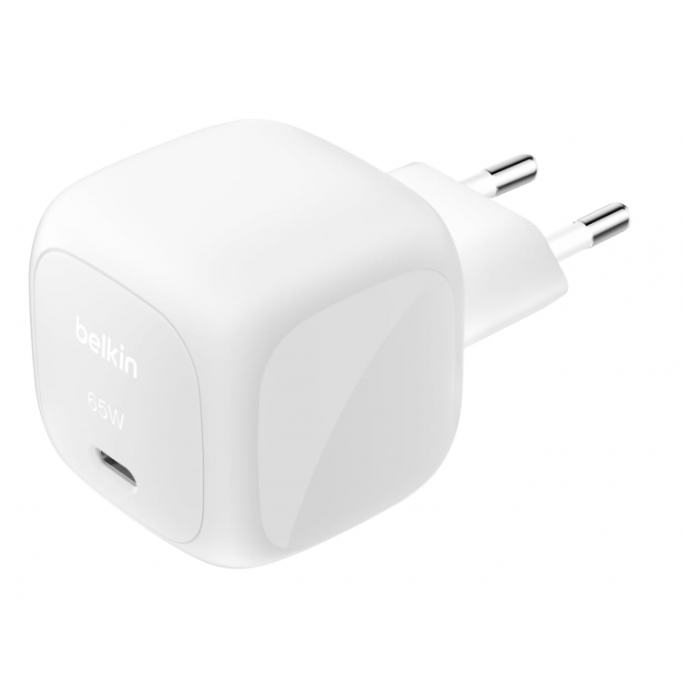 BELKIN 65W BoostCharge PD USB-C PD Οικιακός φορτιστής με PPS - ΛΕΥΚΟ - WCA011kqWH