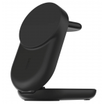 Belkin UltraCharge 25w Inductive Qi2 3-in-1 MagSafe Adjustable Charger with Stand Magnetic Charger, EU - ΜΑΥΡΟ - WIZ037kqBK