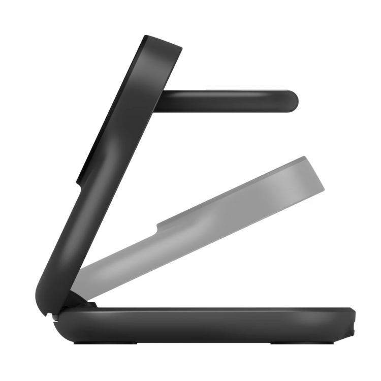 Belkin UltraCharge 25w Inductive Qi2 3-in-1 MagSafe Adjustable Charger with Stand Magnetic Charger, EU - ΜΑΥΡΟ - WIZ037kqBK