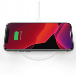 Belkin WIA001vfWH 10W Wireless Charging Pad + QC 3.0 Wall Charger + CableΛευκό