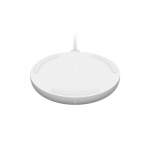 Belkin WIA001vfWH 10W Wireless Charging Pad + QC 3.0 Wall Charger + CableΛευκό
