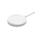 Belkin WIA001vfWH 10W Wireless Charging Pad + QC 3.0 Wall Charger + CableΛευκό