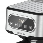 BlitzWolf Μηχανή Espresso 1100W Πίεσης 15bar - ΜΑΥΡΟ - BW-CMM2