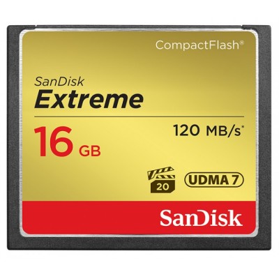 SanDisk Extreme® CompactFlash® Memory Cards