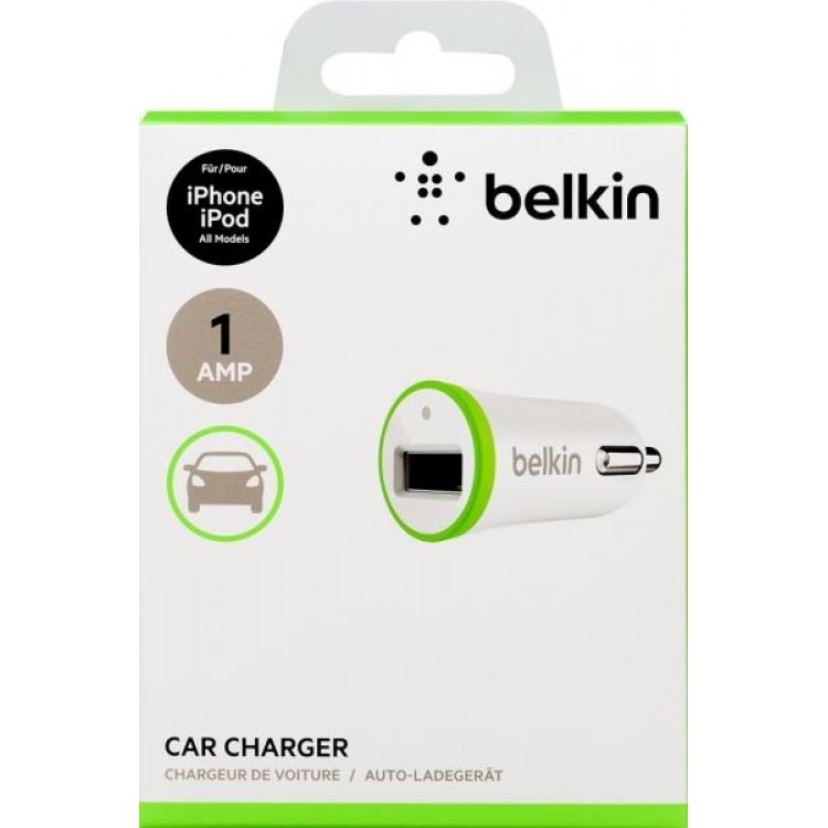 Belkin Φορτιστής αυτοκινήτου για iPad (10 Watt/2.1 Amp) F8J051btBLK