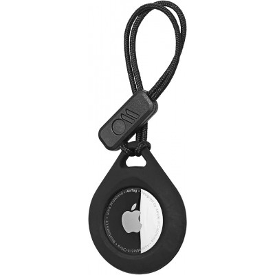 Case-mate Dog Tough Sport case for Apple AirTag with cord - BLACK - CM-CM046306 