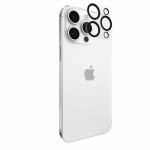 CASE-MATE Δακτυλίδια Αλουμινίου για Φακούς CAMERA LENS Αpple iPhone 15 PRO 6.1/ 15 PRO MAX 6.7 - ΜΑΥΡΟ - CM-CM051708