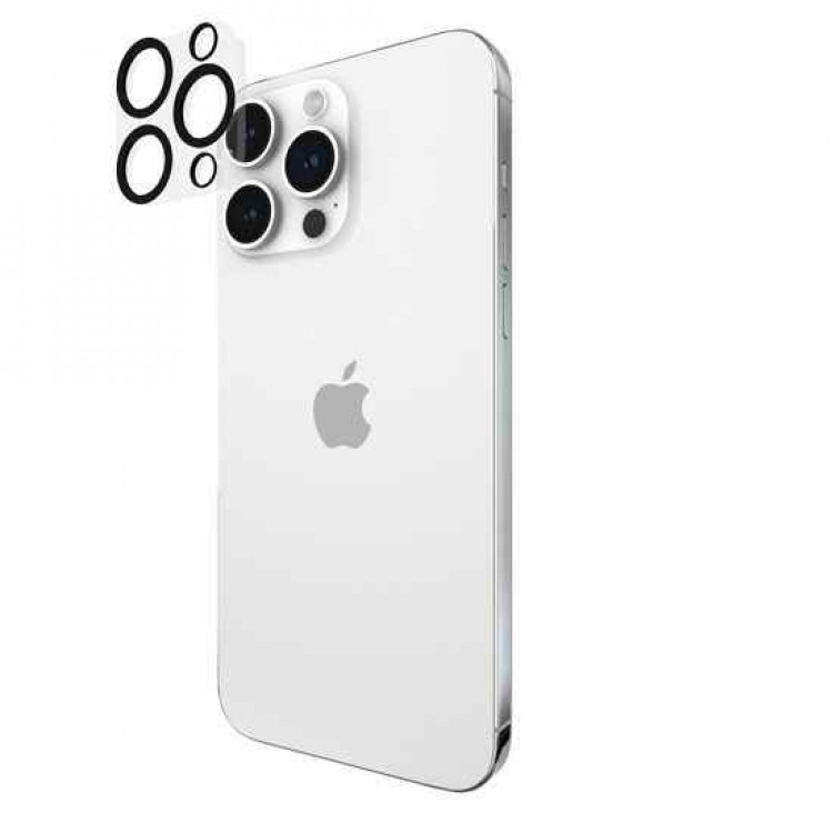 CASE-MATE Δακτυλίδια Αλουμινίου για Φακούς CAMERA LENS Αpple iPhone 15 PRO 6.1/ 15 PRO MAX 6.7 - ΜΑΥΡΟ - CM-CM051708