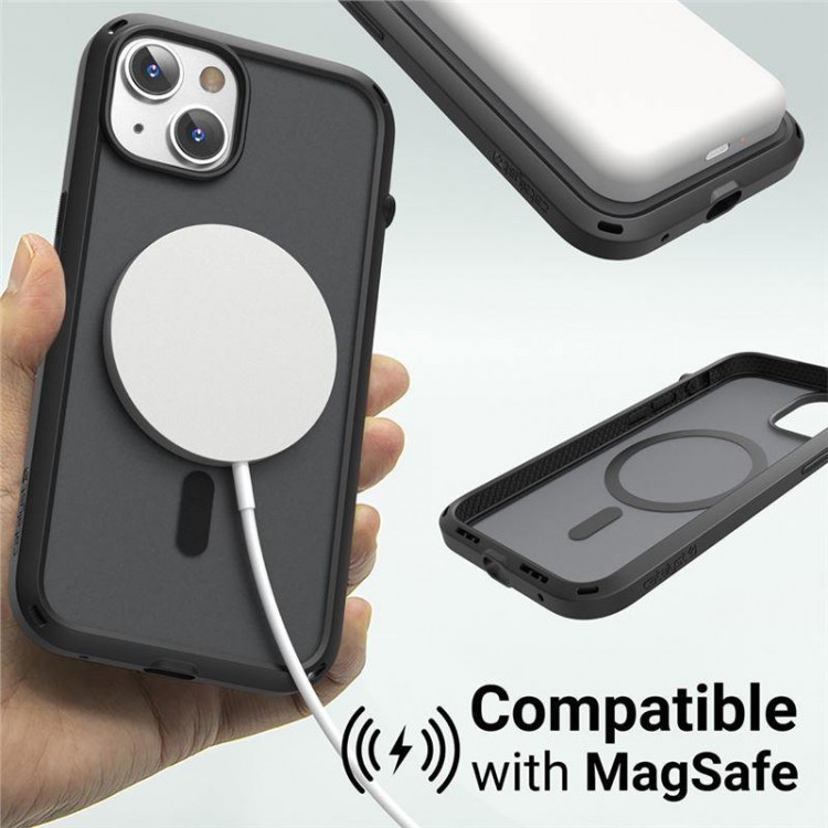 Θήκη Catalyst Influence MagSafe προστασίας για APPLE iPhone 14 6.1 2022 - ΔΙΑΦΑΝΗ - CATDMSPH14CLRM 