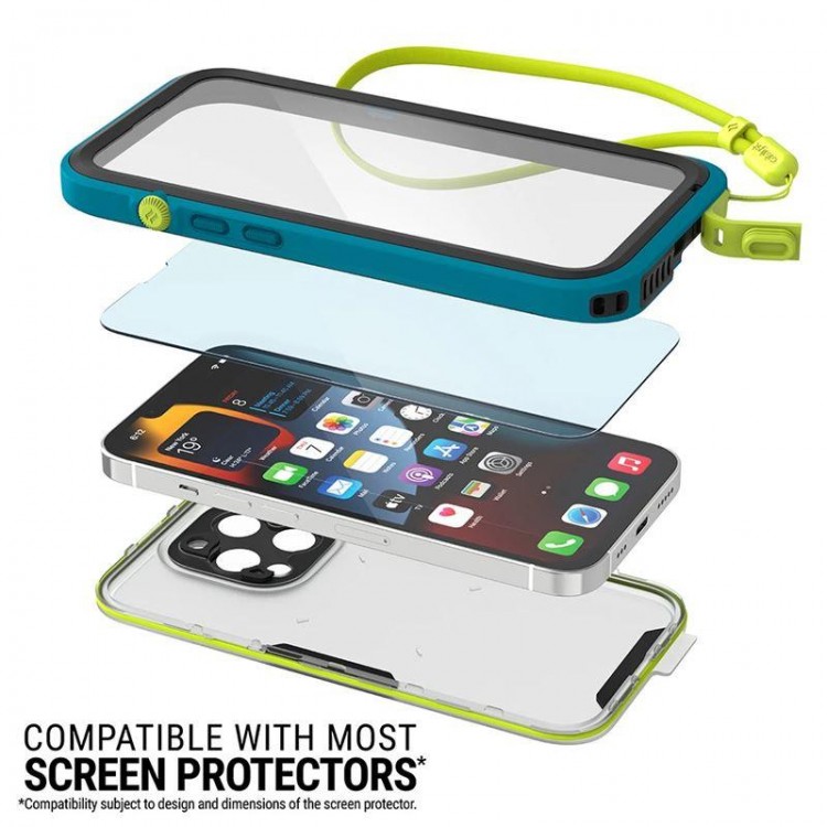 Θήκη Catalyst Αδιάβροχη προστασίας Total Protection για iPhone 13 Pro 6.1 - ΜΠΛΕ - CATIPHO13BLUMP