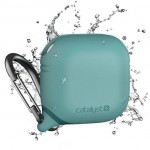 Θήκη Catalyst Waterproof με Carabiner μπρελόκ για Apple AirPods 4 (4th Generation)  - ΤΙΡΚΟΥΑΖ ΠΡΑΣΙΝΟ - CA-CATAPD4GRN