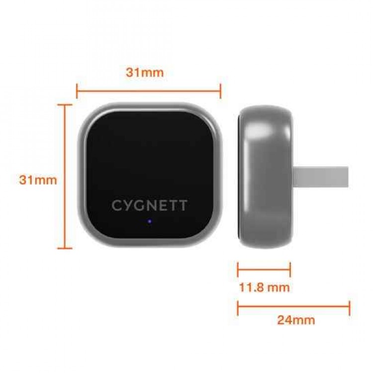CYGNETT Wireless Bluetooth car adapter for Apple CarPlay™ and Android Auto™ - CY-CY5669WLCCH