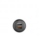 CYGNETT Φορτιστής Αυτοκινήτου CarPower 30W , 2X Θύρες USB-A - ΜΑΥΡΟ - CY-CY3680CYCCH 