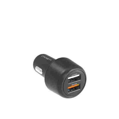 CYGNETT Φορτιστής Αυτοκινήτου CarPower 30W , 2X Θύρες USB-A - ΜΑΥΡΟ - CY-CY3680CYCCH 