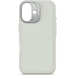 Θήκη Decoded Γνήσια MagSafe Antimicrobial ΣΙΛΙΚΟΝΗΣ Stacks για Apple iPhone 16 6.1 2024 - Stone Grey ΛΕΥΚΟ - DE-D25IPO16BCST9SY