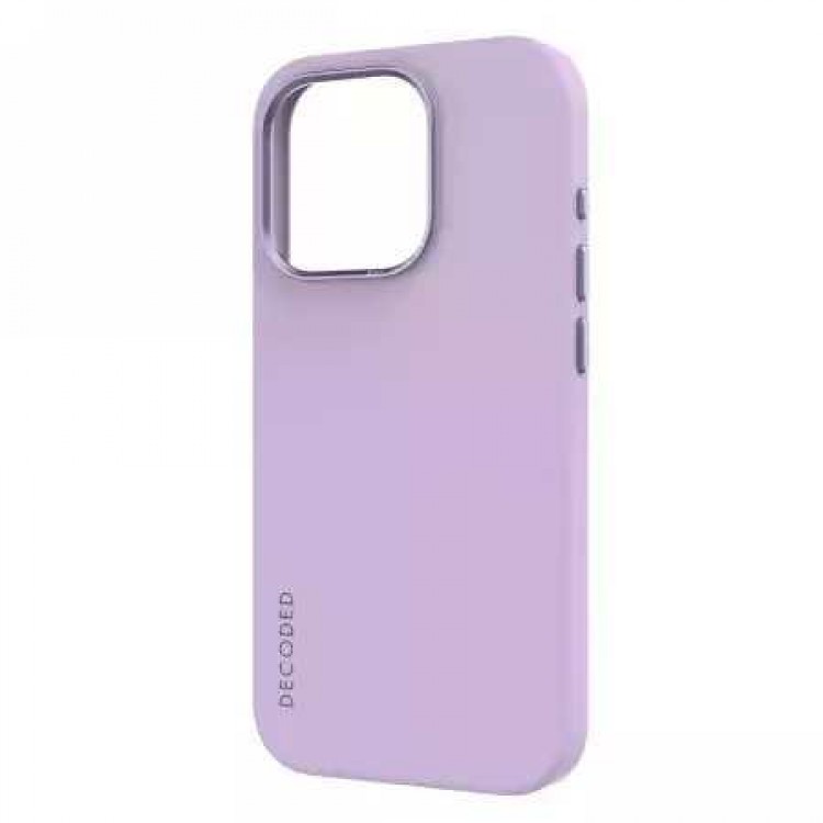 Θήκη Decoded Γνήσια MagSafe Antimicrobial ΣΙΛΙΚΟΝΗΣ για Apple iPhone 15 PRO ΜΑΧ 6.7 2023 - Lavender ΜΩΒ - DE-D24IPO15PMBCS9DR