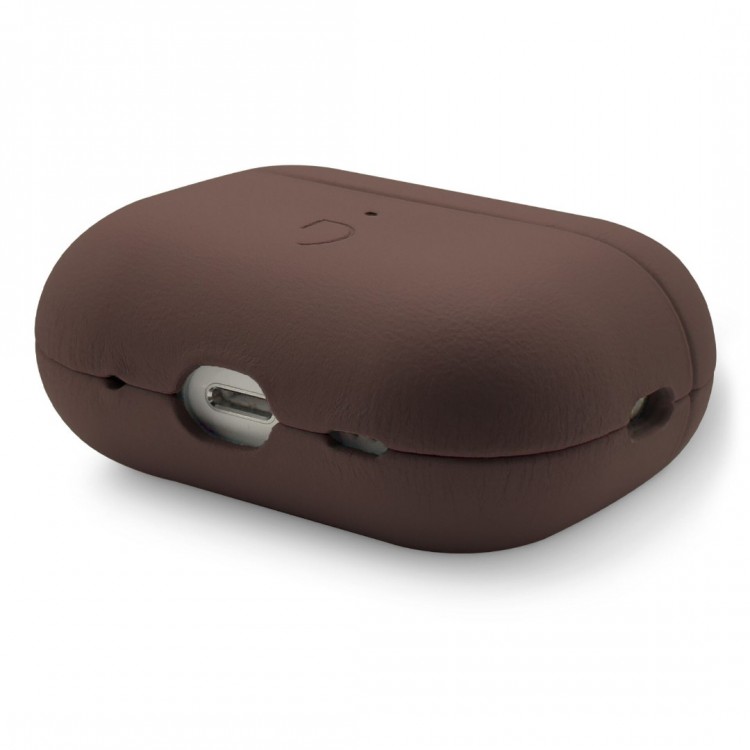Θήκη Decoded Δερμάτινη AirCase για Apple AirPods PRO 3 - ΚΑΦΕ - DE-D26APP3C2CHB