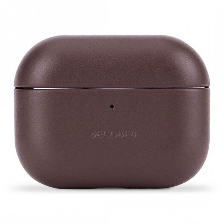 Θήκη Decoded Δερμάτινη AirCase για Apple AirPods PRO 3 - ΚΑΦΕ - DE-D26APP3C2CHB
