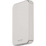DECODED MAGSAFE Qi2 15W SLIM Magnetic MAGSAFE Wireless PowerBank 10.000 mAh (Qi2) - Titan - DE-D25MSPB10TM