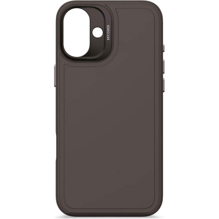 Θήκη Decoded Γνήσια MagSafe Antimicrobial ΣΙΛΙΚΟΝΗΣ Stacks για Apple iPhone 16 Plus 6.7 2024 - ΜΑΥΡΟ - DE-D25IPO16PLBCST9PM