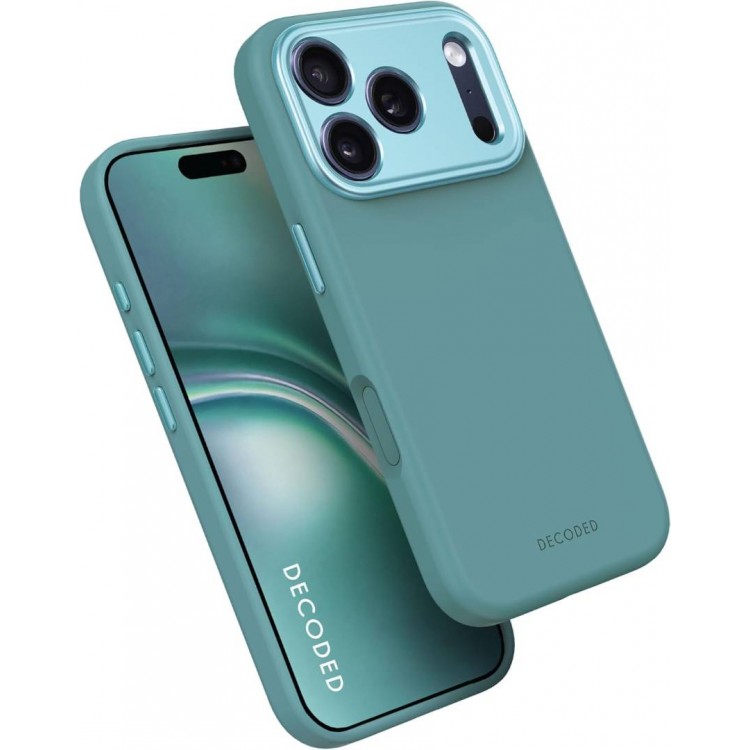 Θήκη Decoded Γνήσια MagSafe Antimicrobial ΣΙΛΙΚΟΝΗΣ για Apple iPhone 17 PRO MAX 6.9 5G 2025 - Retro ΜΠΛΕ - DE-D25IPO17PKBCS9RB