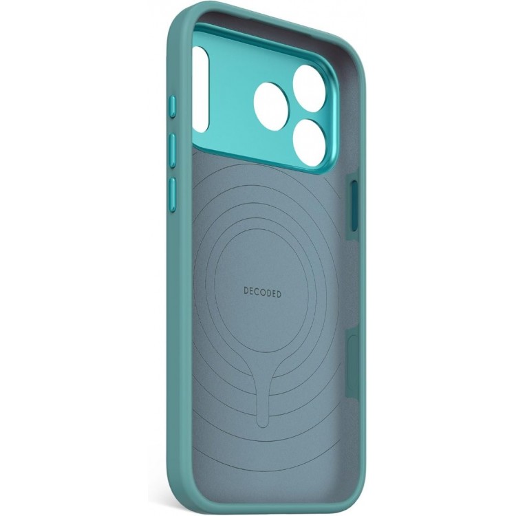 Θήκη Decoded Γνήσια MagSafe Antimicrobial ΣΙΛΙΚΟΝΗΣ για Apple iPhone 17 PRO MAX 6.9 5G 2025 - Retro ΜΠΛΕ - DE-D25IPO17PKBCS9RB