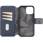 Θήκη Decoded Γνήσια Δερμάτινη MagSafe πορτοφόλι Detachable Wallet για Apple iPhone 15 PRO 6.1 2023 - ΜΠΛΕ - D24IPO15PDW5NY