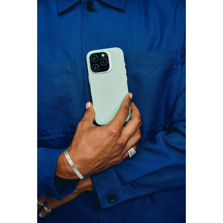 Θήκη Decoded Γνήσια MagSafe Antimicrobial ΣΙΛΙΚΟΝΗΣ Stacks για Apple iPhone 16 PRO ΜΑΧ 6.9 2024 - MINT TEAL ΠΡΑΣΙΝΟ - DE-D25IPO16PMBCST9MN