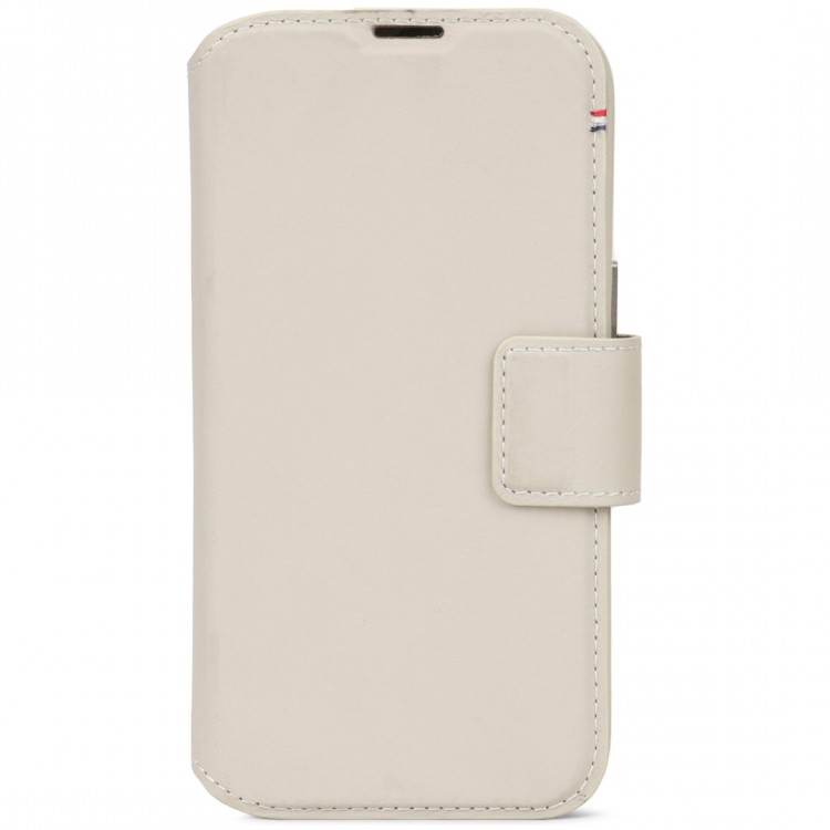 Θήκη Decoded Γνήσια Δερμάτινη MagSafe πορτοφόλι Detachable Wallet για Apple iPhone 15 PRO 6.1 2023 - CLAY ΛΕΥΚΟ - D24IPO15PDW5CY
