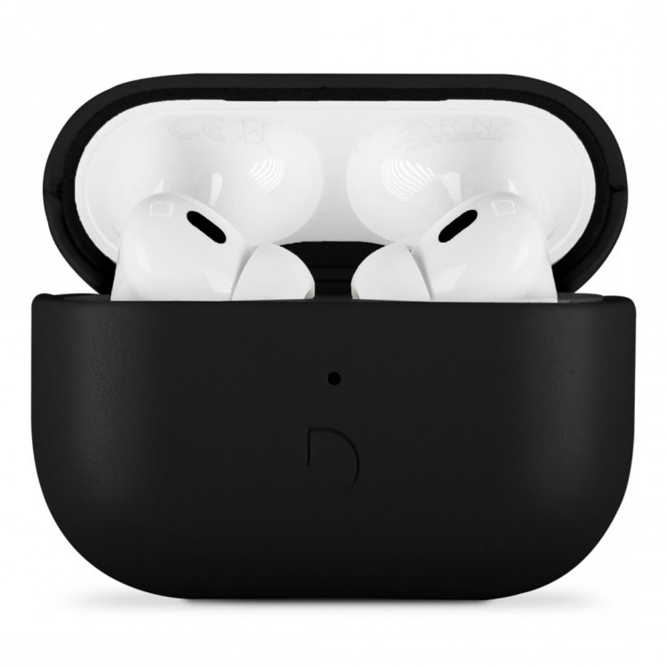 Θήκη Decoded Δερμάτινη AirCase για Apple AirPods PRO 3 - ΜΑΥΡΟ - DE-D26APP3C2BK