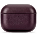 Θήκη Decoded Δερμάτινη AirCase για Apple AirPods PRO 3 - Dark Ruby ΚΟΚΚΙΝΟ - DE-D26APP3C2DY