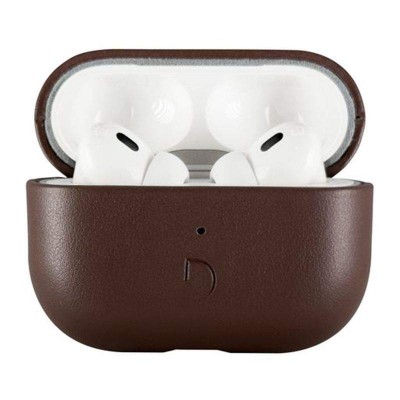 Case Decoded Leather for Apple AirPods PRO, PRO 2 - Brown - D23APP2C1CHB