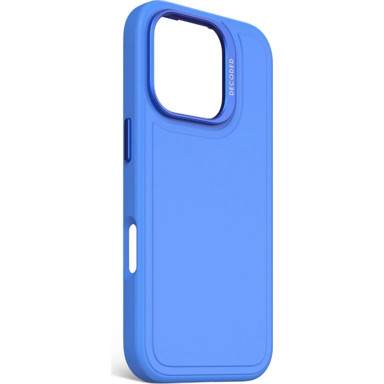Θήκη Decoded Γνήσια MagSafe Antimicrobial ΣΙΛΙΚΟΝΗΣ Stacks για Apple iPhone 16 PRO 6.3 2024 - Super Sonic ΜΠΛΕ - DE-D25IPO16PBCST9SC