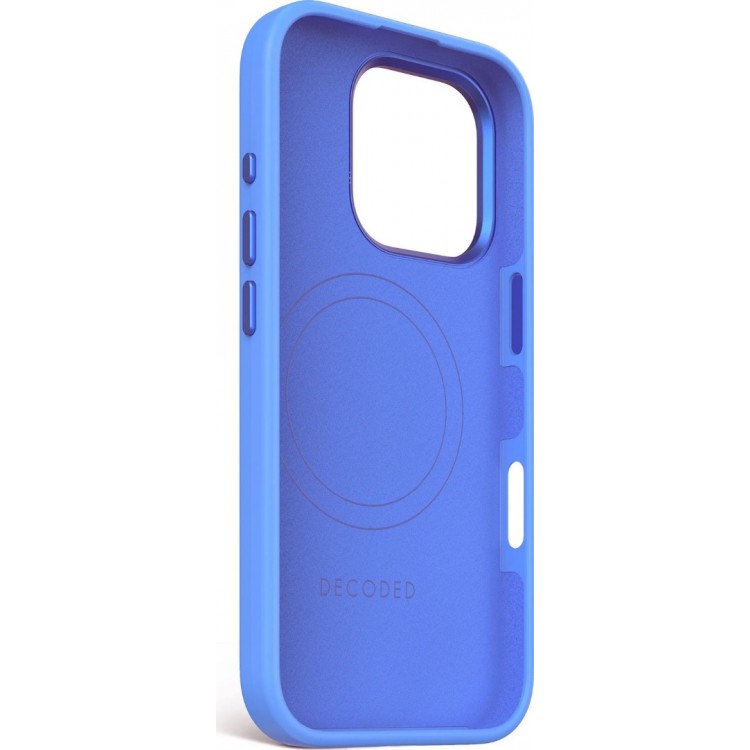 Θήκη Decoded Γνήσια MagSafe Antimicrobial ΣΙΛΙΚΟΝΗΣ Stacks για Apple iPhone 16 PRO 6.3 2024 - Super Sonic ΜΠΛΕ - DE-D25IPO16PBCST9SC