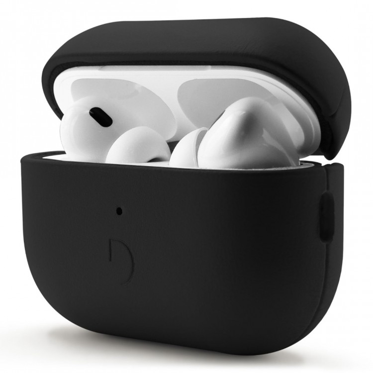 Θήκη Decoded Δερμάτινη AirCase για Apple AirPods PRO 3 - ΜΑΥΡΟ - DE-D26APP3C2BK