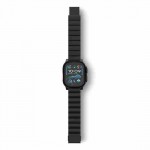 DECODED Titanium Traction BAND Μπρασελέ Μεταλλικό για Apple Watch SERIES - 42/44/45/46/49mm ULTRA 1/2 - ΜΑΥΡΟ Titanium - DE-D25AWS49TTS1TMBK