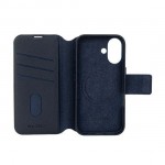 Θήκη Decoded Γνήσια Δερμάτινη MagSafe πορτοφόλι Detachable Wallet για Apple iPhone 16 PRO 6.3 2024 - NAVΥ ΜΠΛΕ - D25IPO16PDW5NY