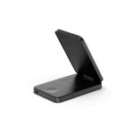 DECODED 4σε1 MAGSAFE SLIM Magnetic Wireless PowerBank 8.000mAh & αναδιπλούμενη Βάση με MAGSAFE 15W , Θύρα 20W USB-C PD για iPhone/Watch/AirPods - ΜΑΥΡΟ - DE-D25MSPB5ST3BK