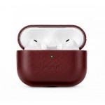 Θήκη Decoded Δερμάτινη AirCase για Apple AirPods PRO 3 - Dark Ruby ΚΟΚΚΙΝΟ - DE-D26APP3C2DY