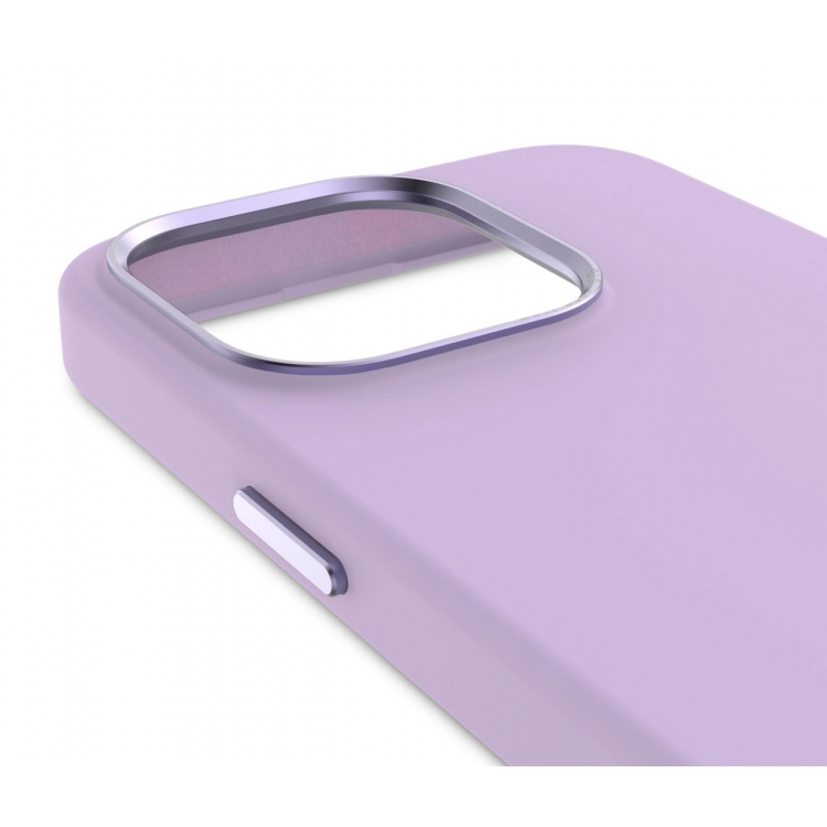 Θήκη Decoded Γνήσια MagSafe Antimicrobial ΣΙΛΙΚΟΝΗΣ για Apple iPhone 15 PRO ΜΑΧ 6.7 2023 - Lavender ΜΩΒ - DE-D24IPO15PMBCS9DR