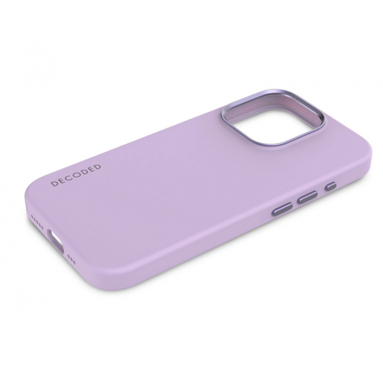 Θήκη Decoded Γνήσια MagSafe Antimicrobial ΣΙΛΙΚΟΝΗΣ για Apple iPhone 15 PRO ΜΑΧ 6.7 2023 - Lavender ΜΩΒ - DE-D24IPO15PMBCS9DR