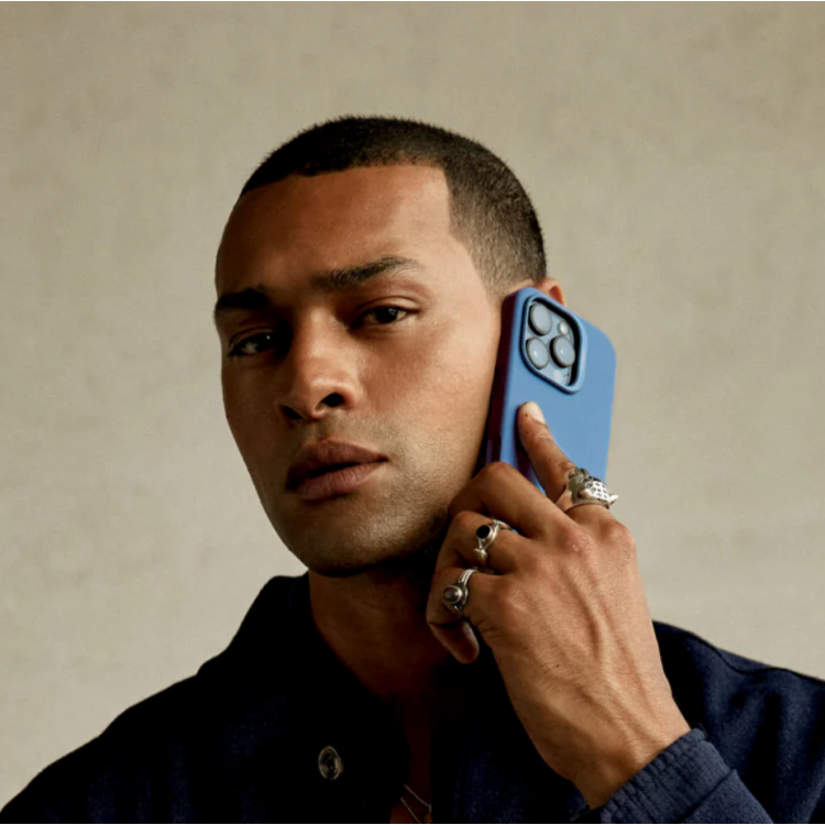 Θήκη Decoded Γνήσια MagSafe Antimicrobial ΣΙΛΙΚΟΝΗΣ για Apple iPhone 16 PRO 6.3 2024 - AIR ΜΠΛΕ - DE-D25IPO16PBCS9AE