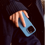 Θήκη Decoded Γνήσια MagSafe Antimicrobial ΣΙΛΙΚΟΝΗΣ για Apple iPhone 16 PRO 6.3 2024 - AIR ΜΠΛΕ - DE-D25IPO16PBCS9AE