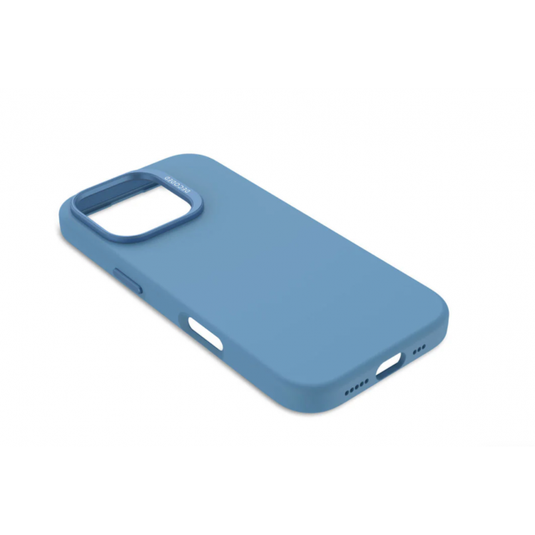 Θήκη Decoded Γνήσια MagSafe Antimicrobial ΣΙΛΙΚΟΝΗΣ για Apple iPhone 16 PRO 6.3 2024 - AIR ΜΠΛΕ - DE-D25IPO16PBCS9AE