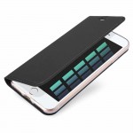Θήκη DUXDUCIS Wish Δερμάτινη Πορτοφόλι SMART για APPLE iPhone 7/8/SE 2020 - ΜΑΥΡΟ